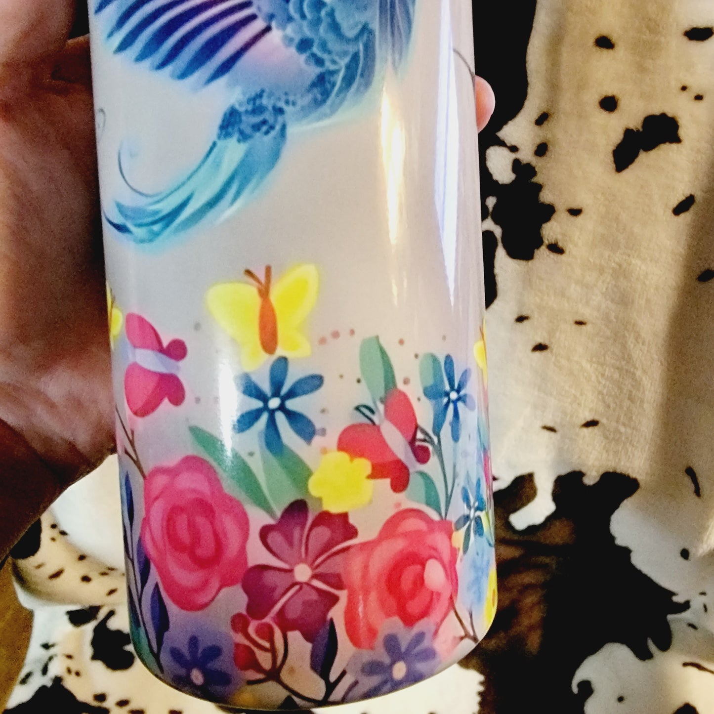 Hummingbird Custom 20oz Skinny Tumbler