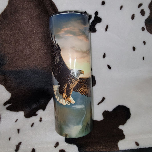 Flying Eagle 20oz Skinny Tumbler