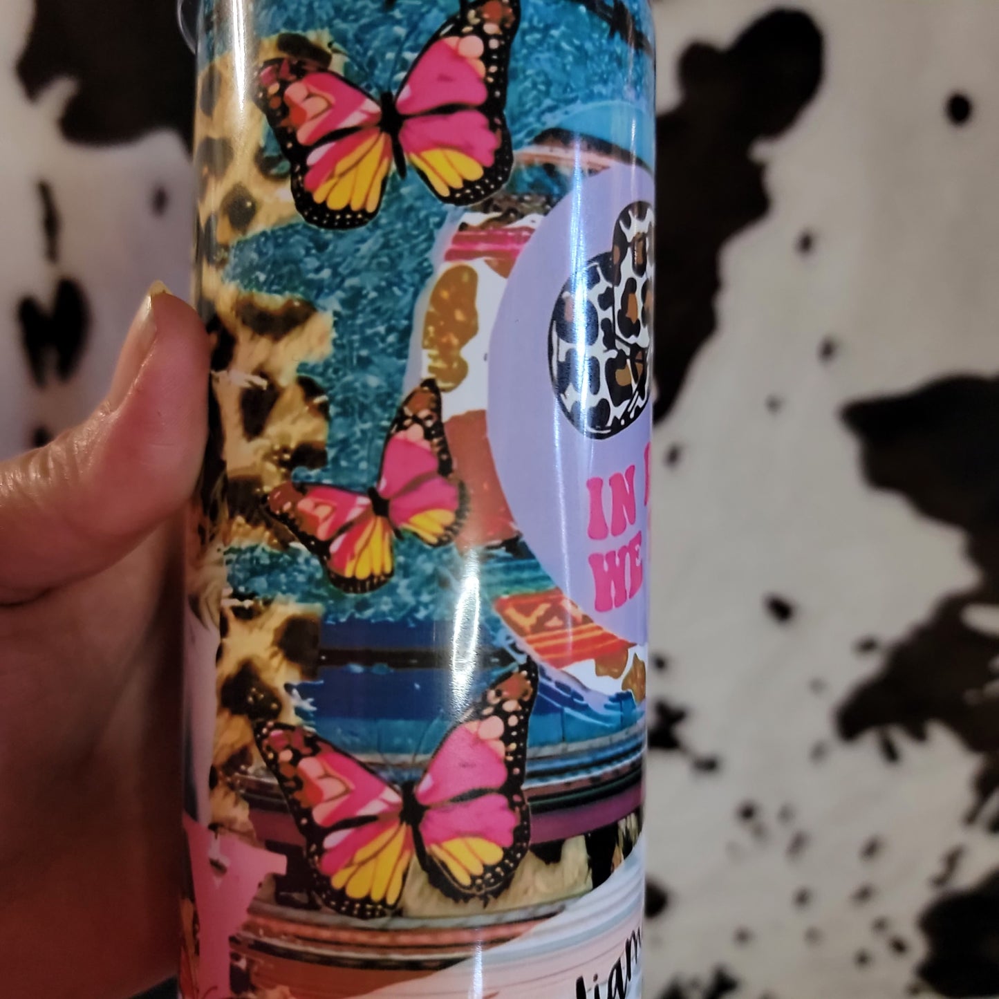Dolly Parton Collage Country Music Custom 20oz Skinny Tumbler