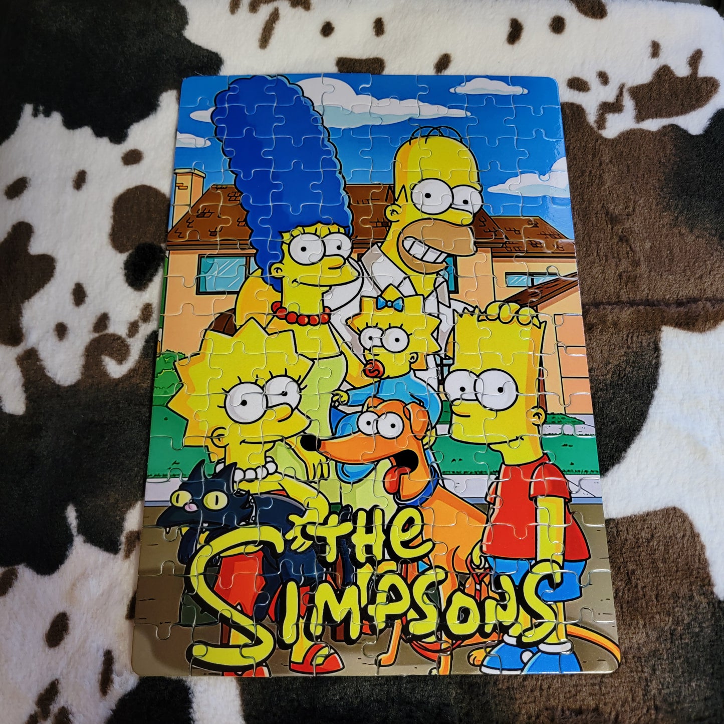 The Simpsons 120 PC Handmade Jigsaw Puzzle