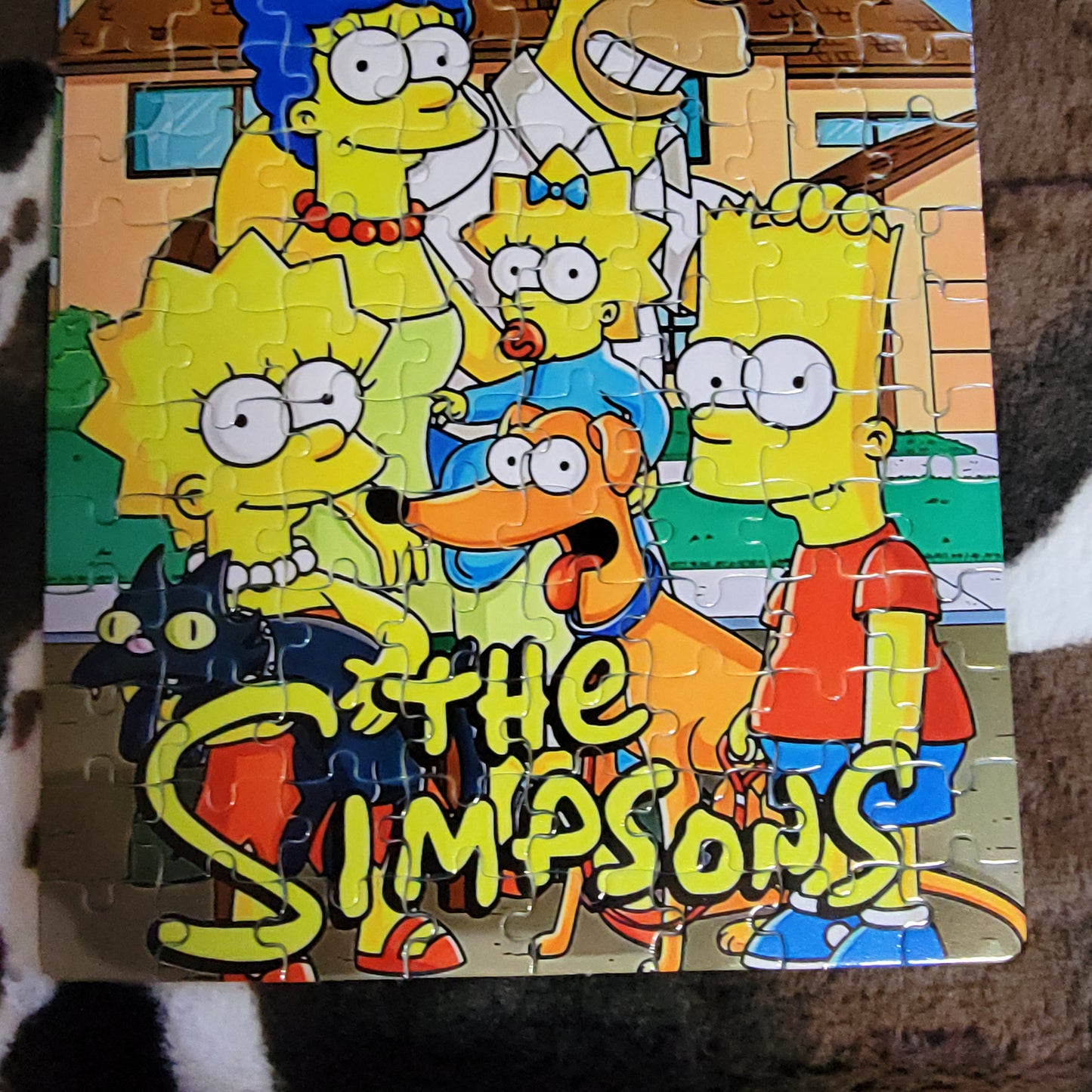 The Simpsons 120 PC Handmade Jigsaw Puzzle
