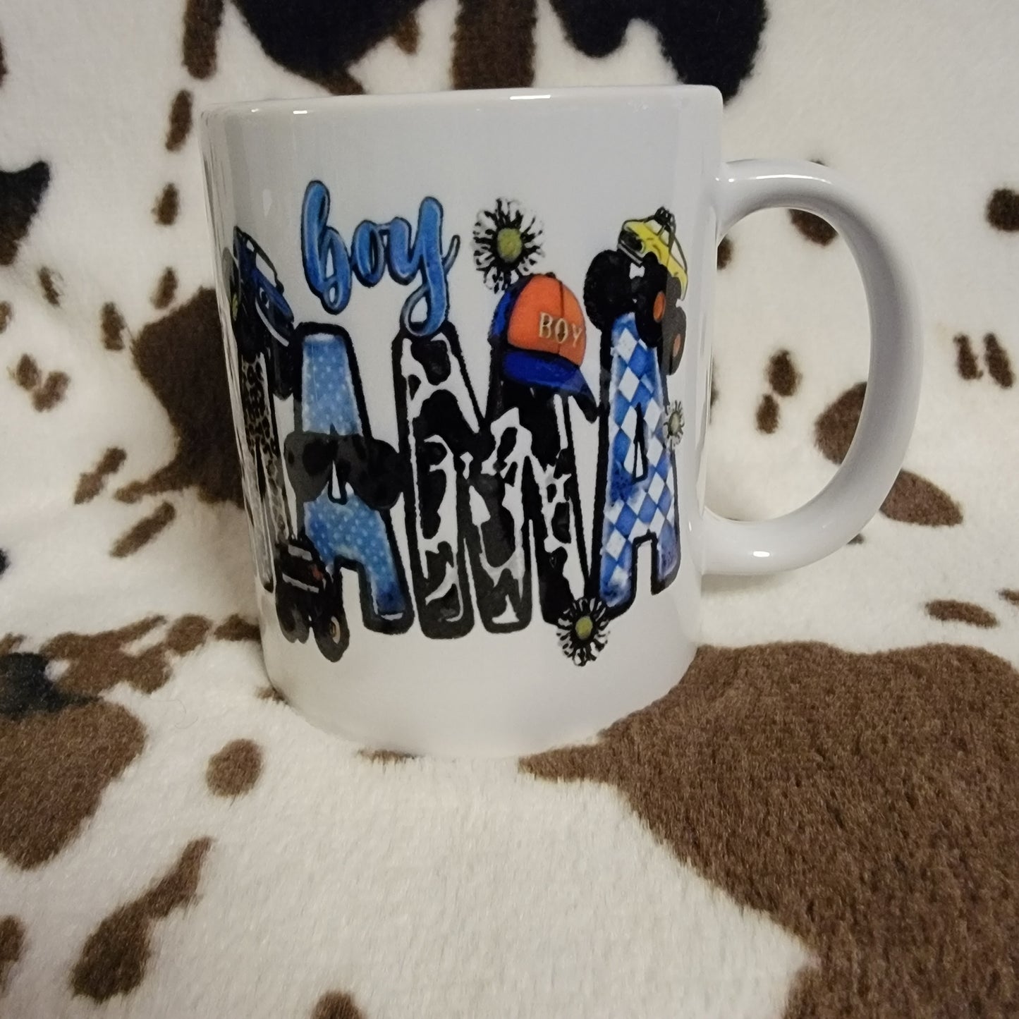 Boy Mama 11oz Ceramic Coffee Mug