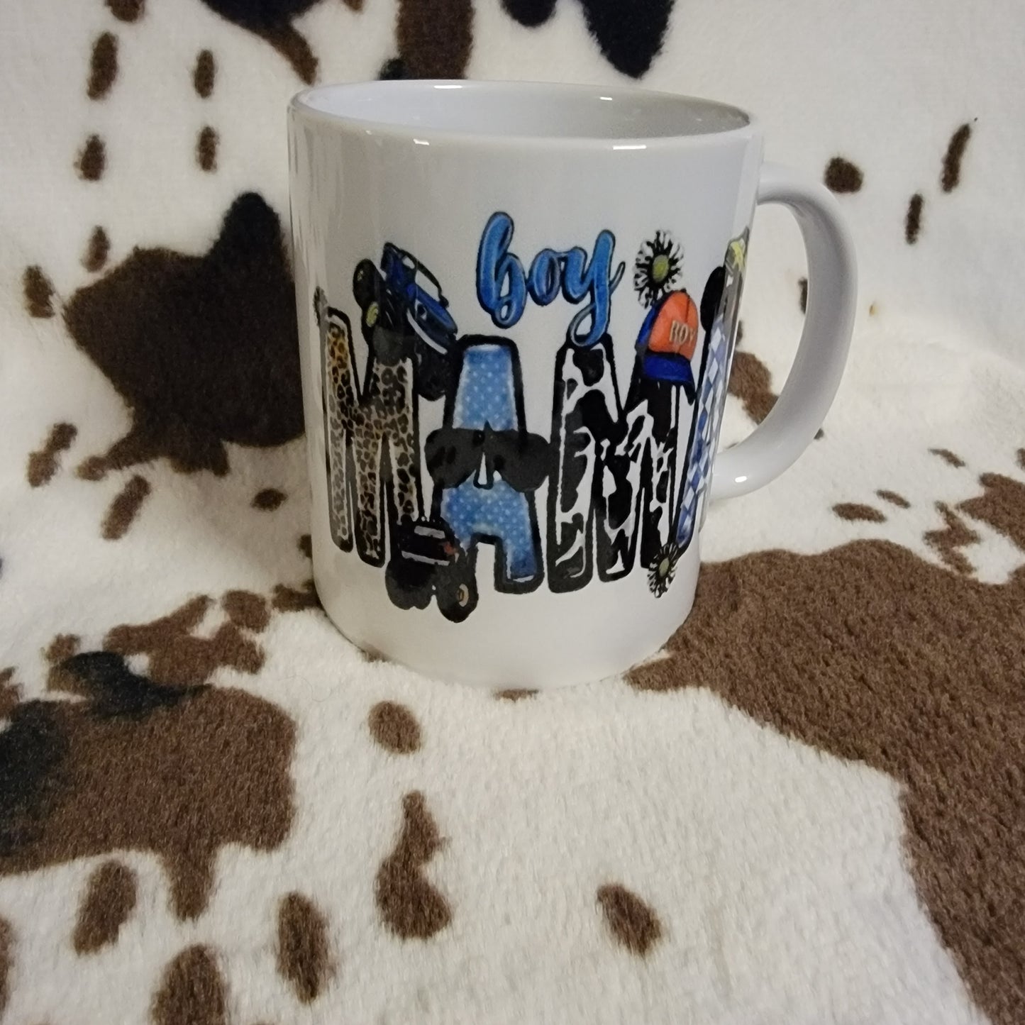 Boy Mama 11oz Ceramic Coffee Mug