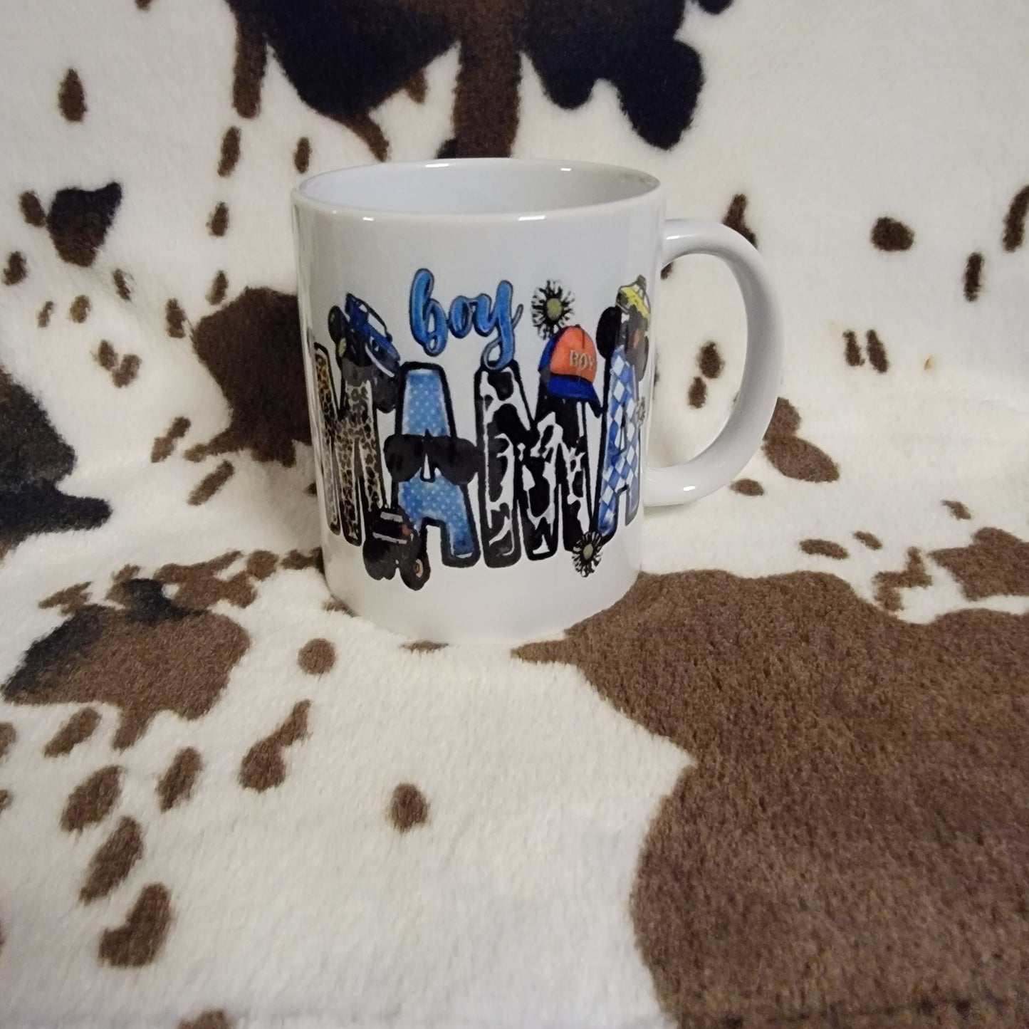 Boy Mama 11oz Ceramic Coffee Mug