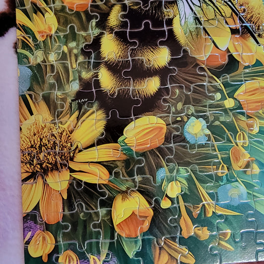Honey Bee 120 PC Handmade Jigsaw Puzzle