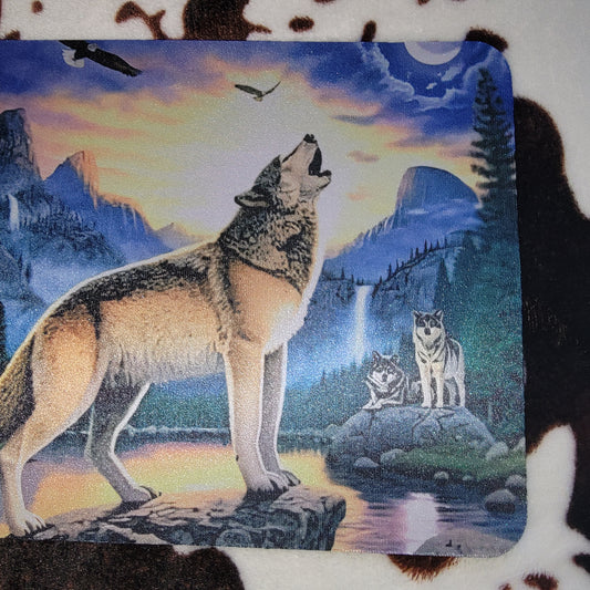 Wolf Wilderness Mouse Pad