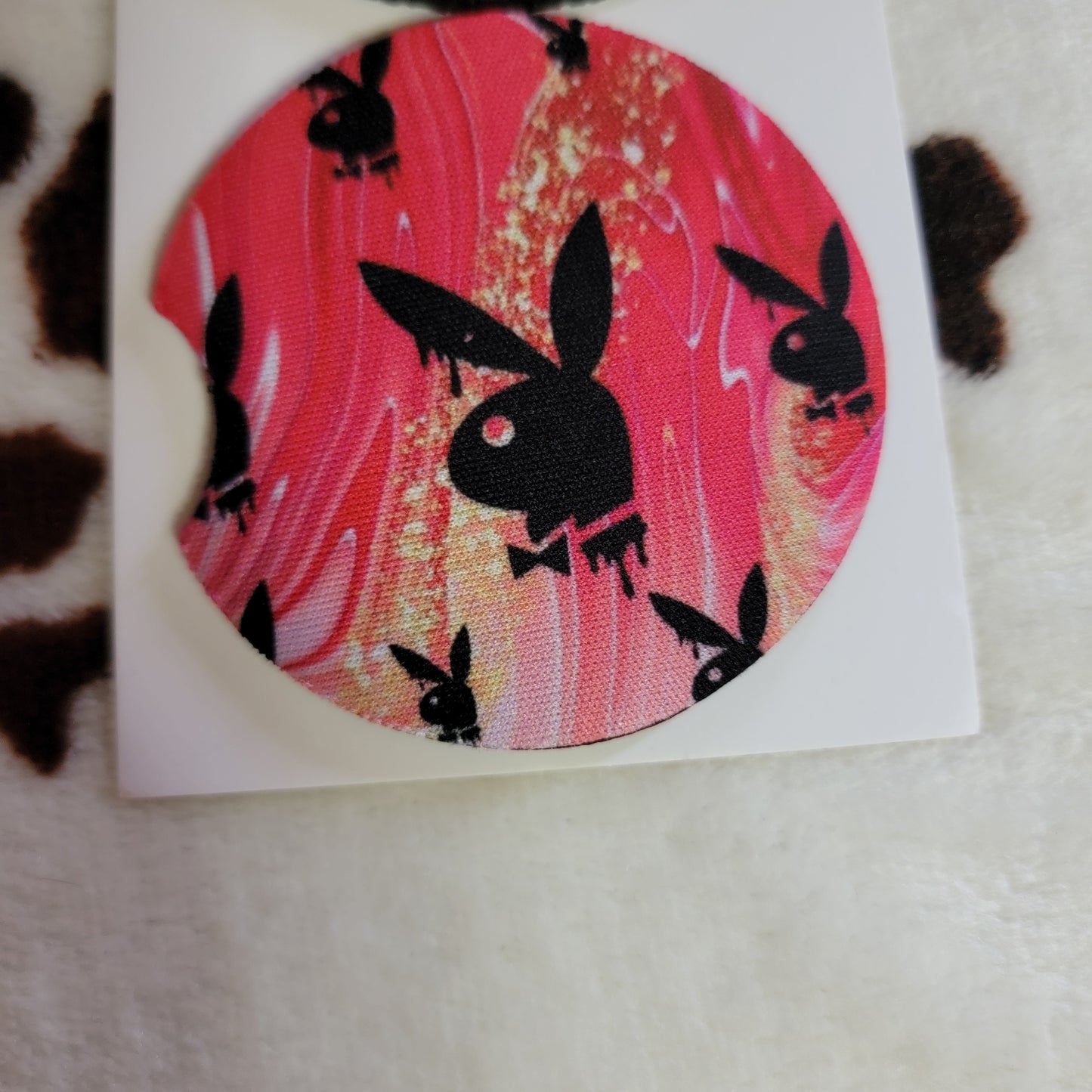 Playboy Bunny Neoprene Car Coasters