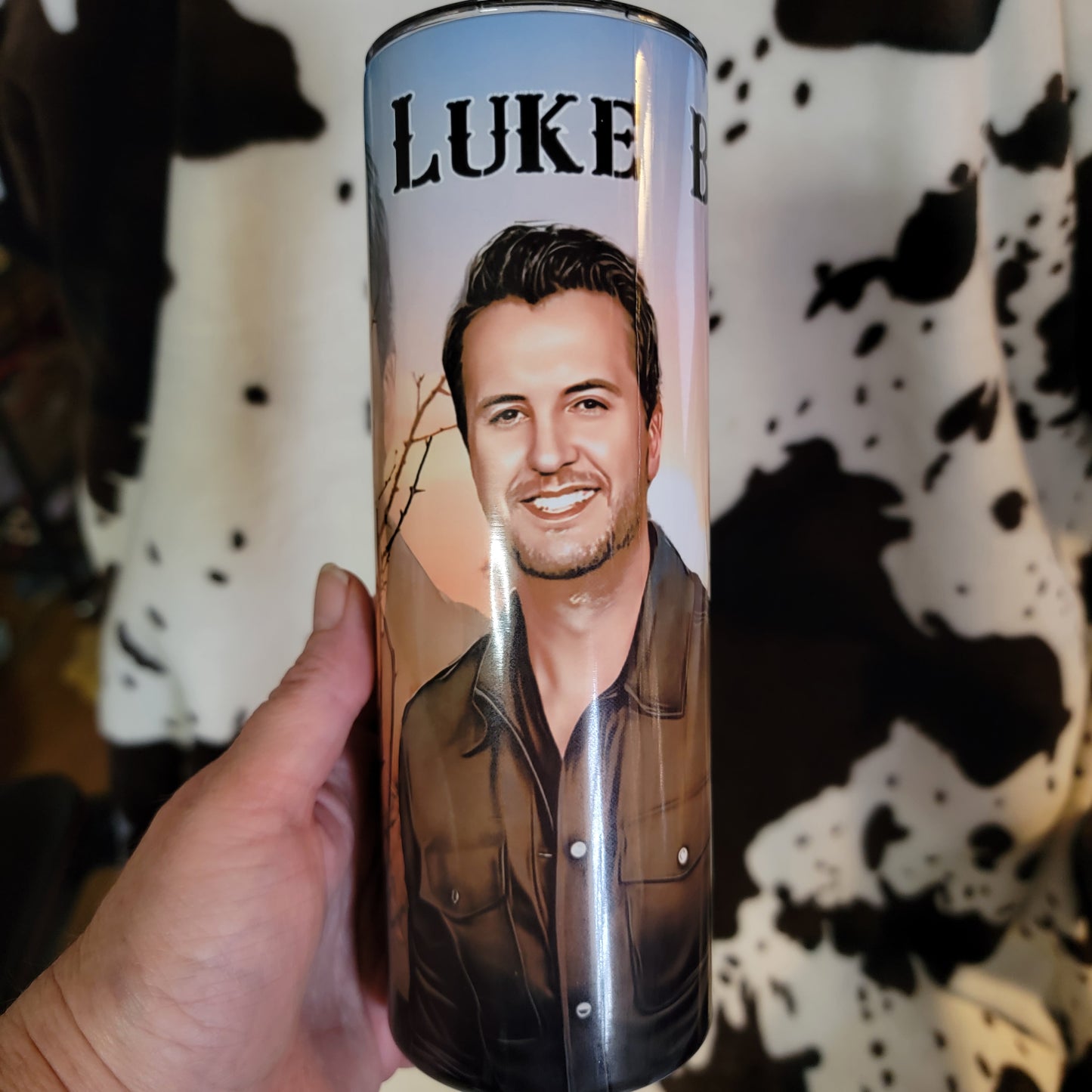 Luke Bryan 20oz Skinny Tumbler