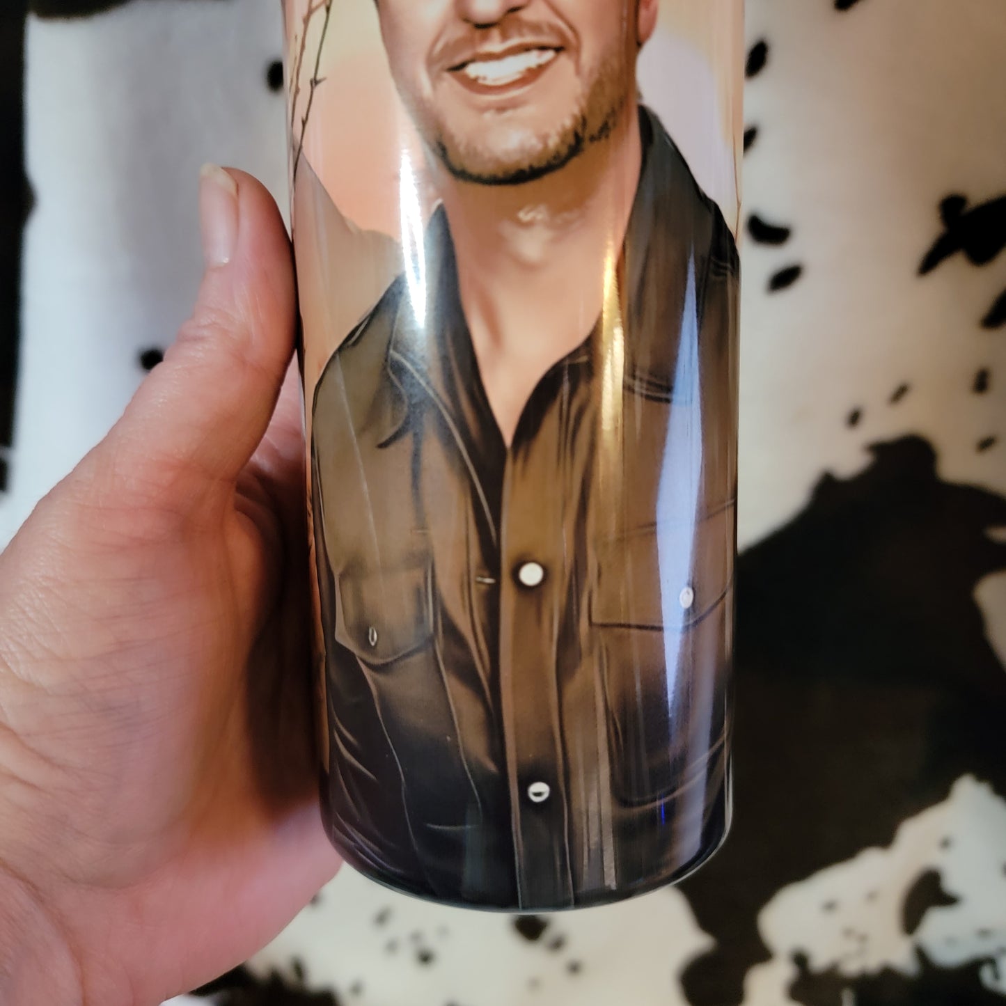 Luke Bryan 20oz Skinny Tumbler
