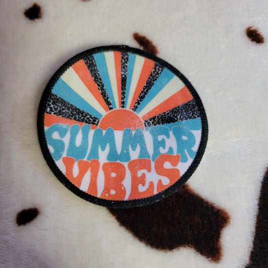 Summer Vibes Hat Patch
