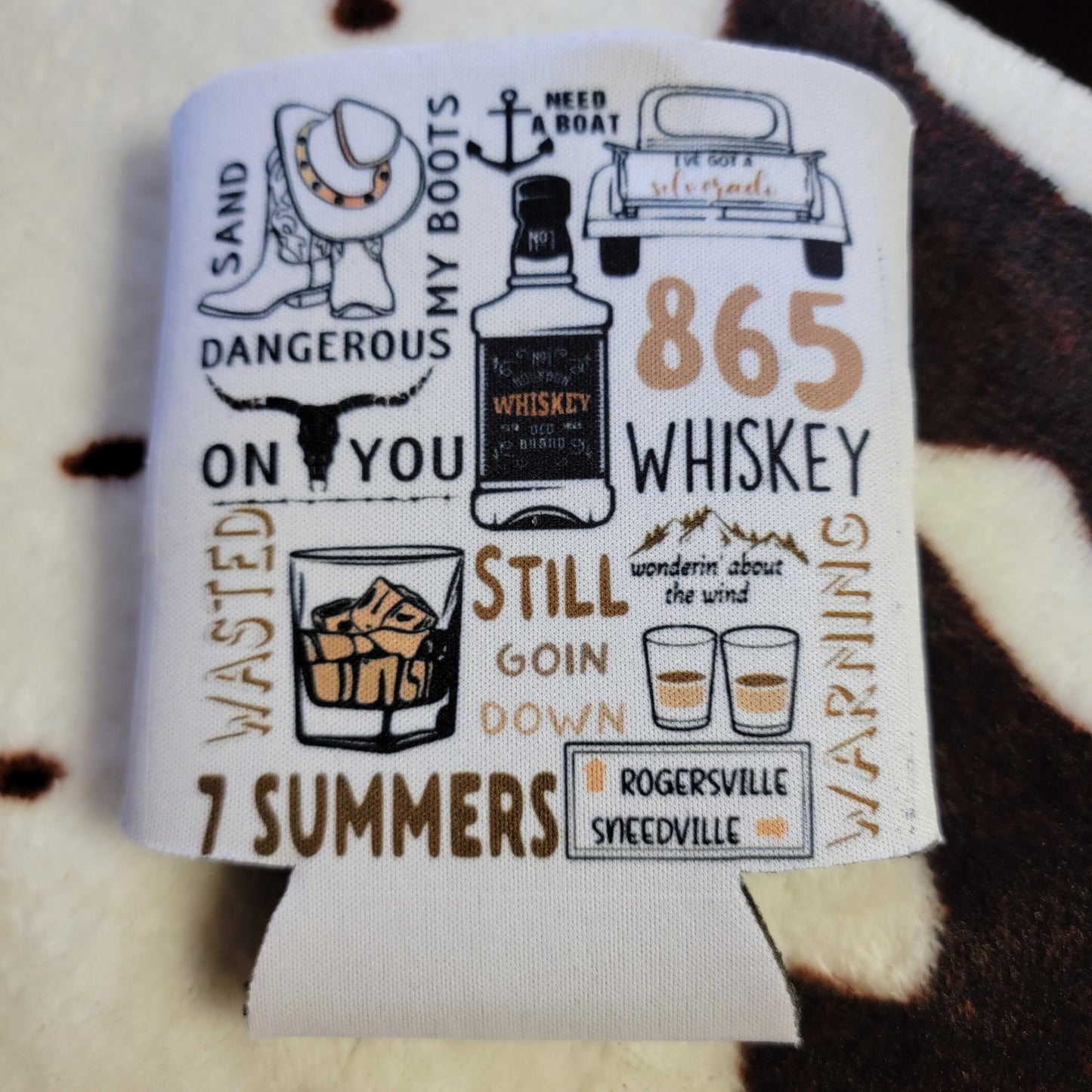 Wallen Country Songs Can Cooler Drink Holder Koozie