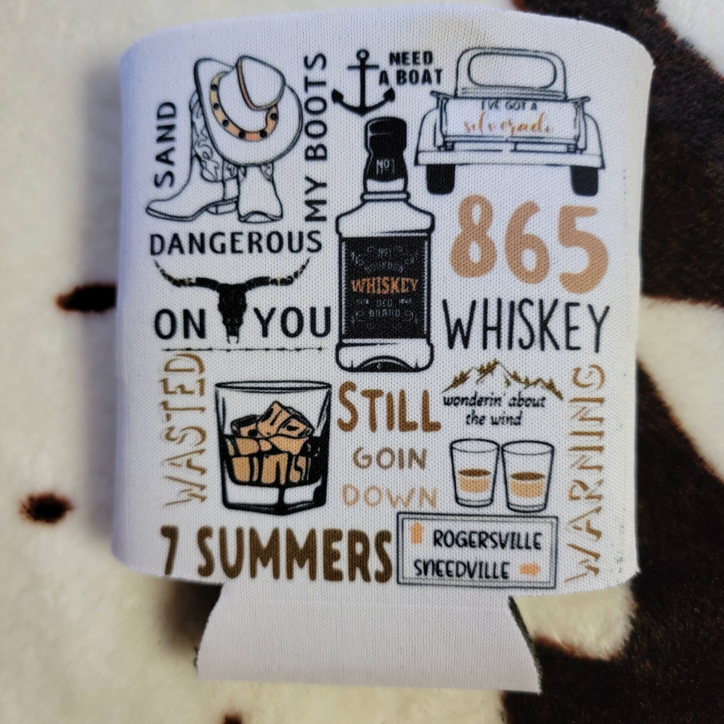 Wallen Country Songs Can Cooler Drink Holder Koozie