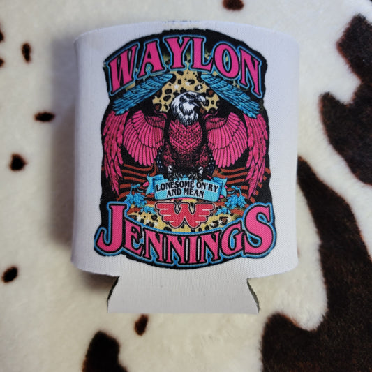 Waylon Eagle Can Cooler Drink Holder Koozie