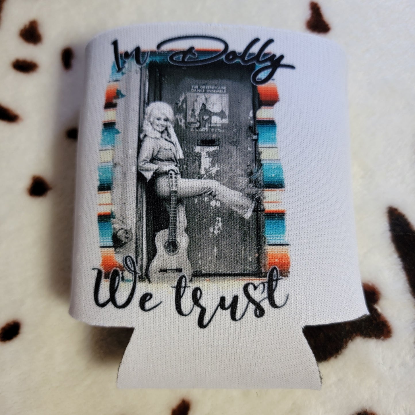 Dolly Parton Can Cooler Drink Holder Koozie