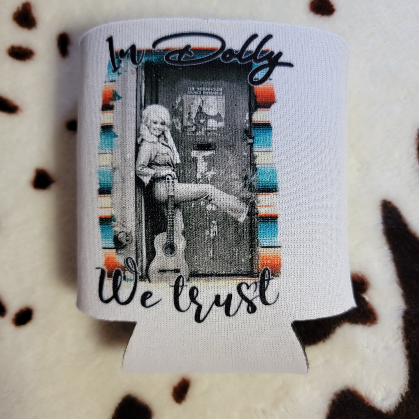 Dolly Parton Can Cooler Drink Holder Koozie
