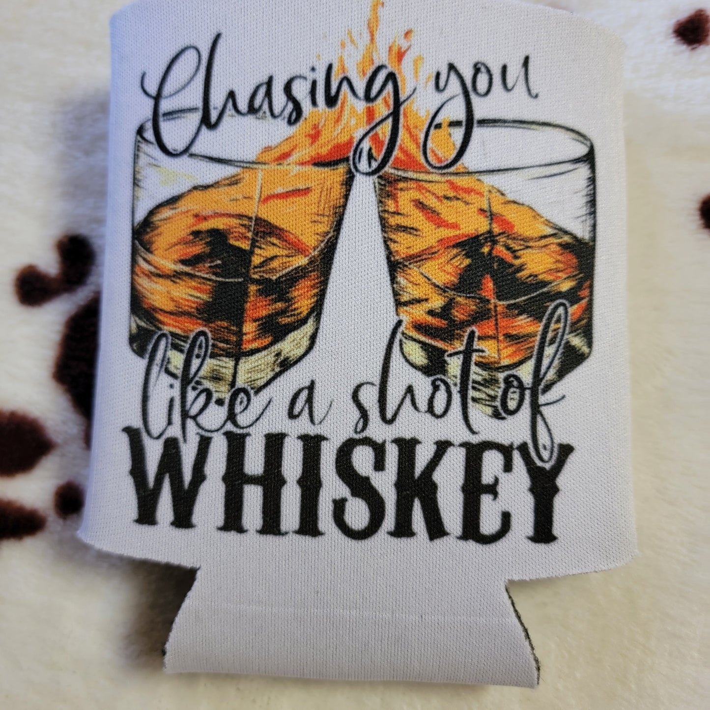 Shot Of Whiskey Can Cooler Drink Koozie