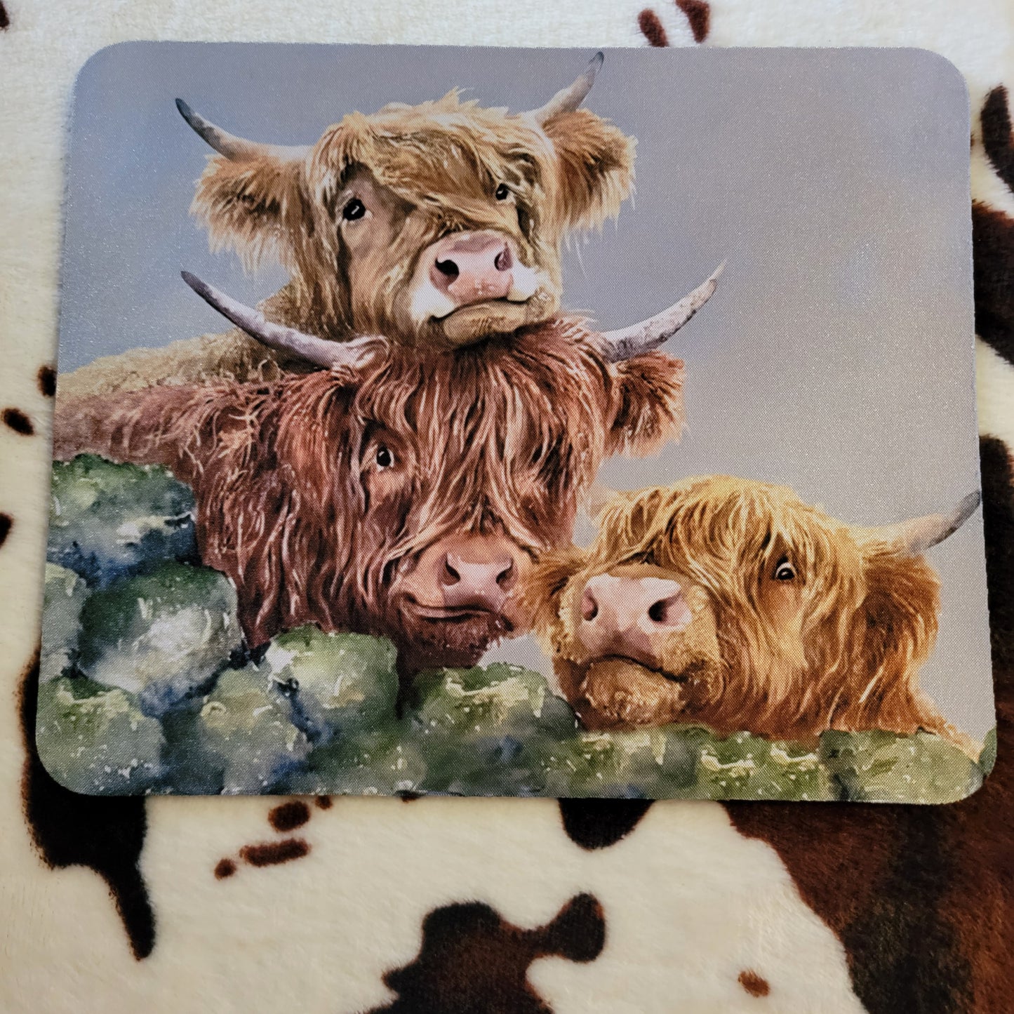 Highland Cow Mouse Pad