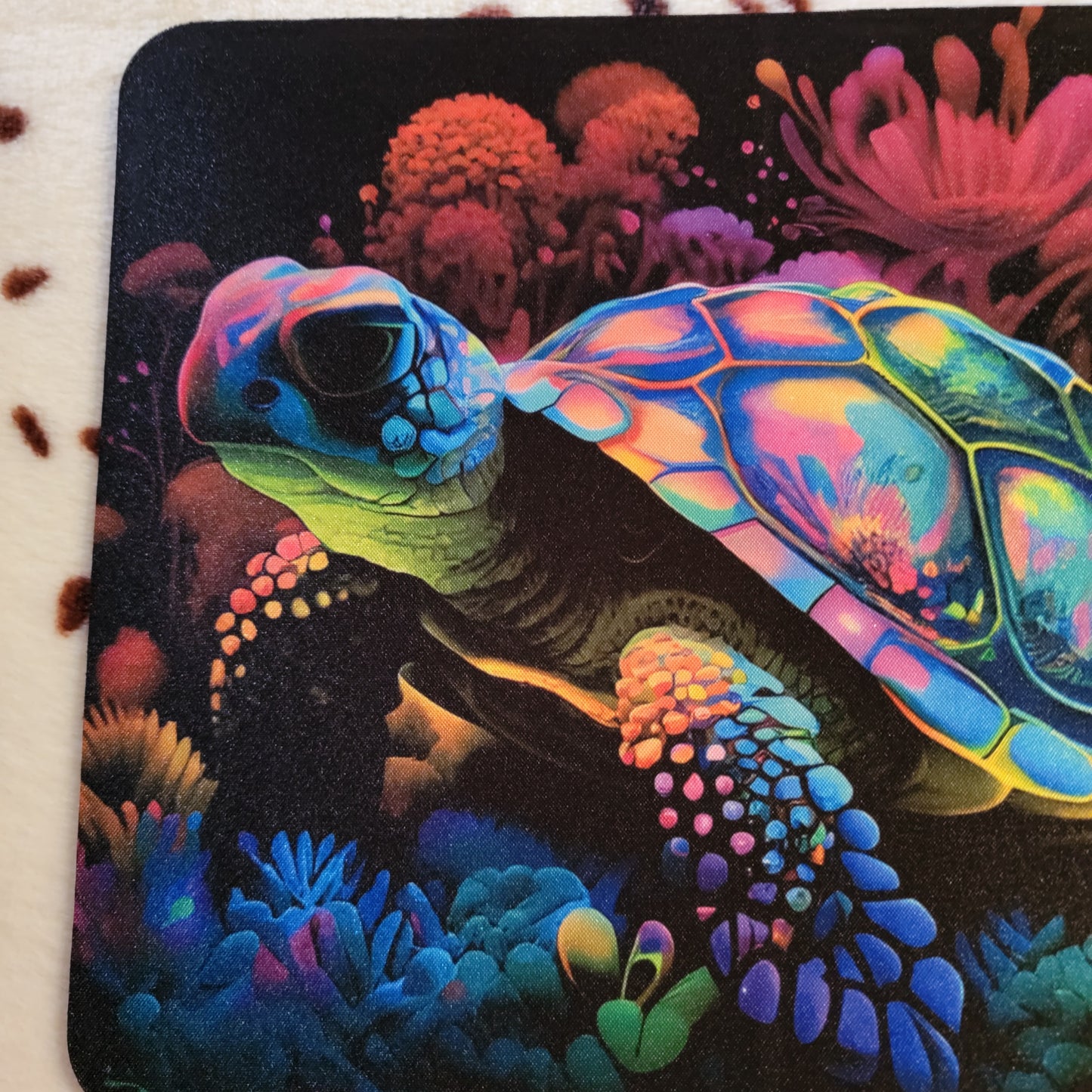 Sea Turtle Watercolor Mouse Pad