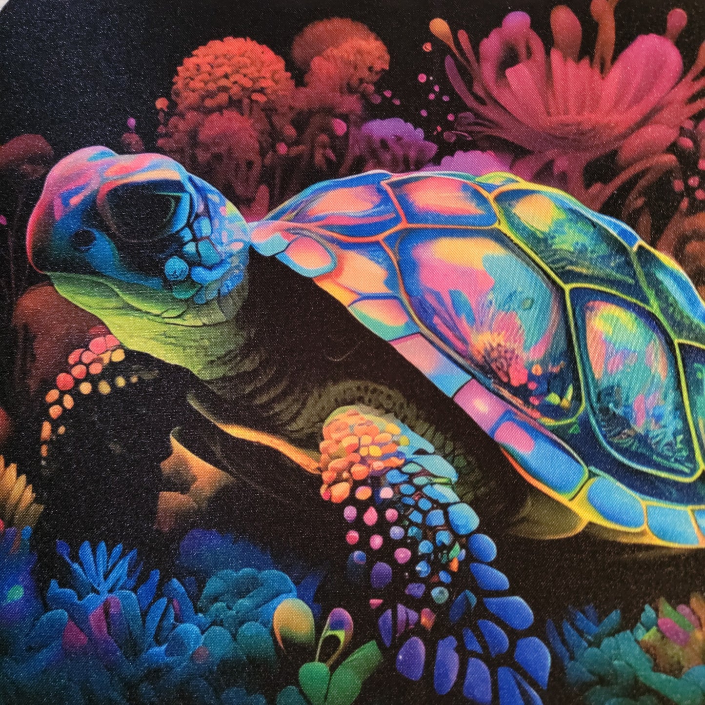 Sea Turtle Watercolor Mouse Pad