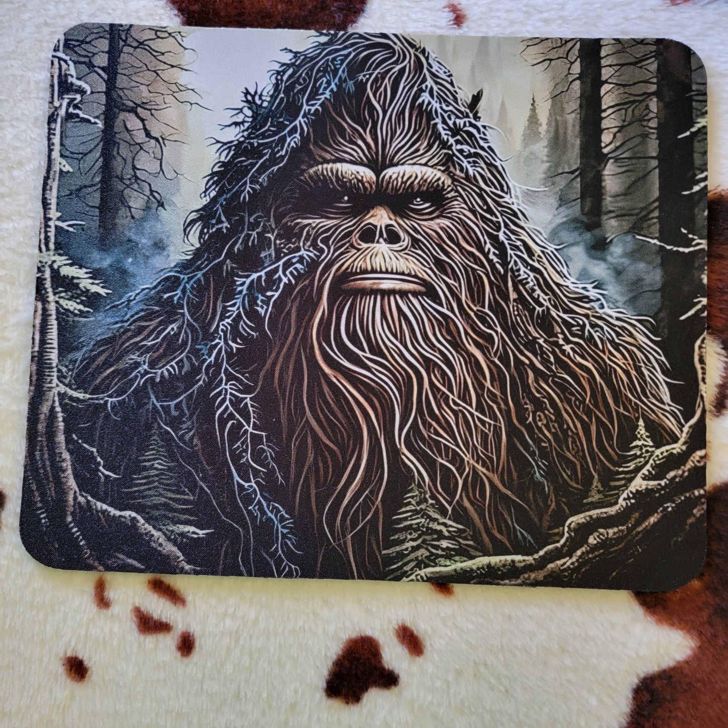 Bigfoot Wilderness Mouse Pad