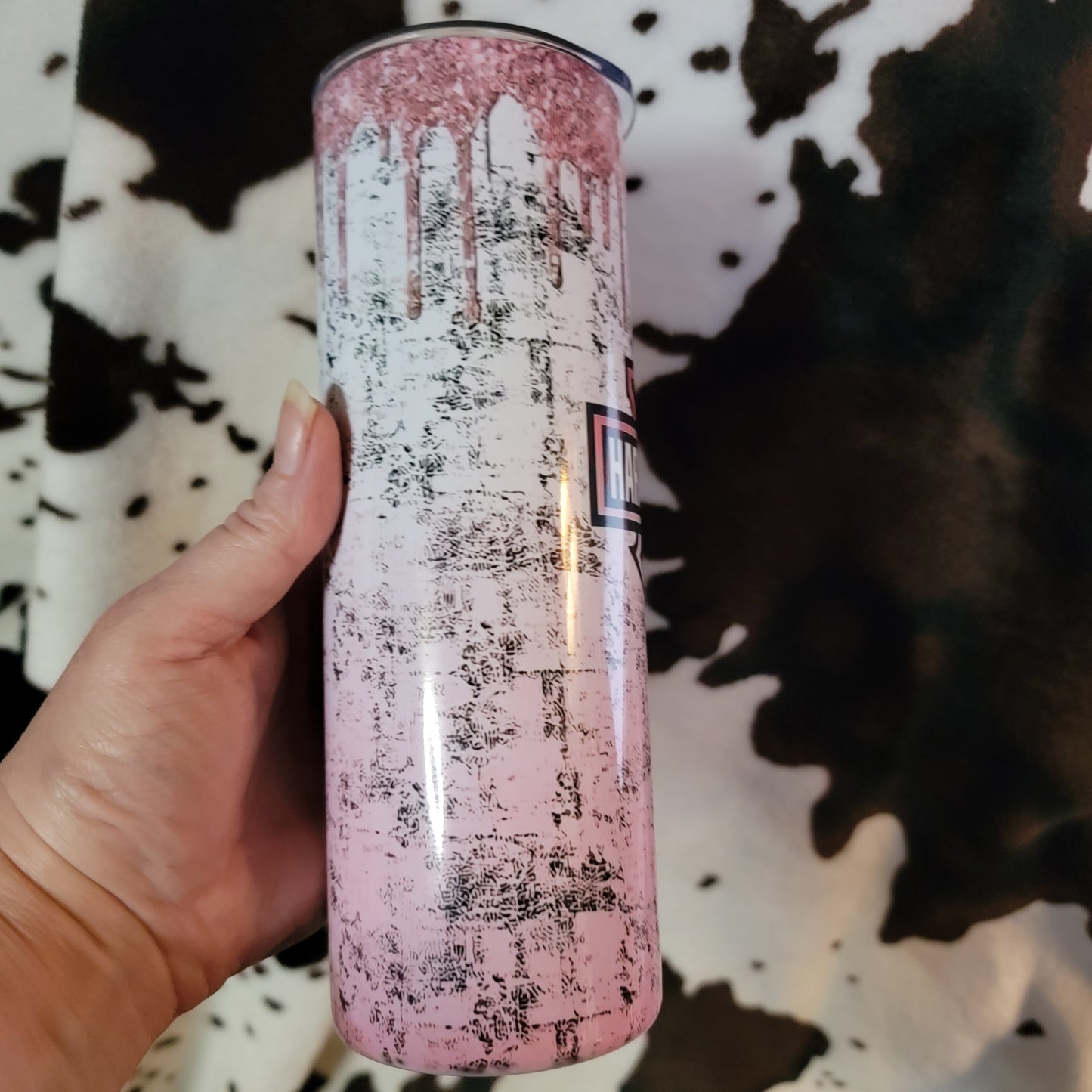 Pink Harley Davidson 20oz Skinny Tumbler