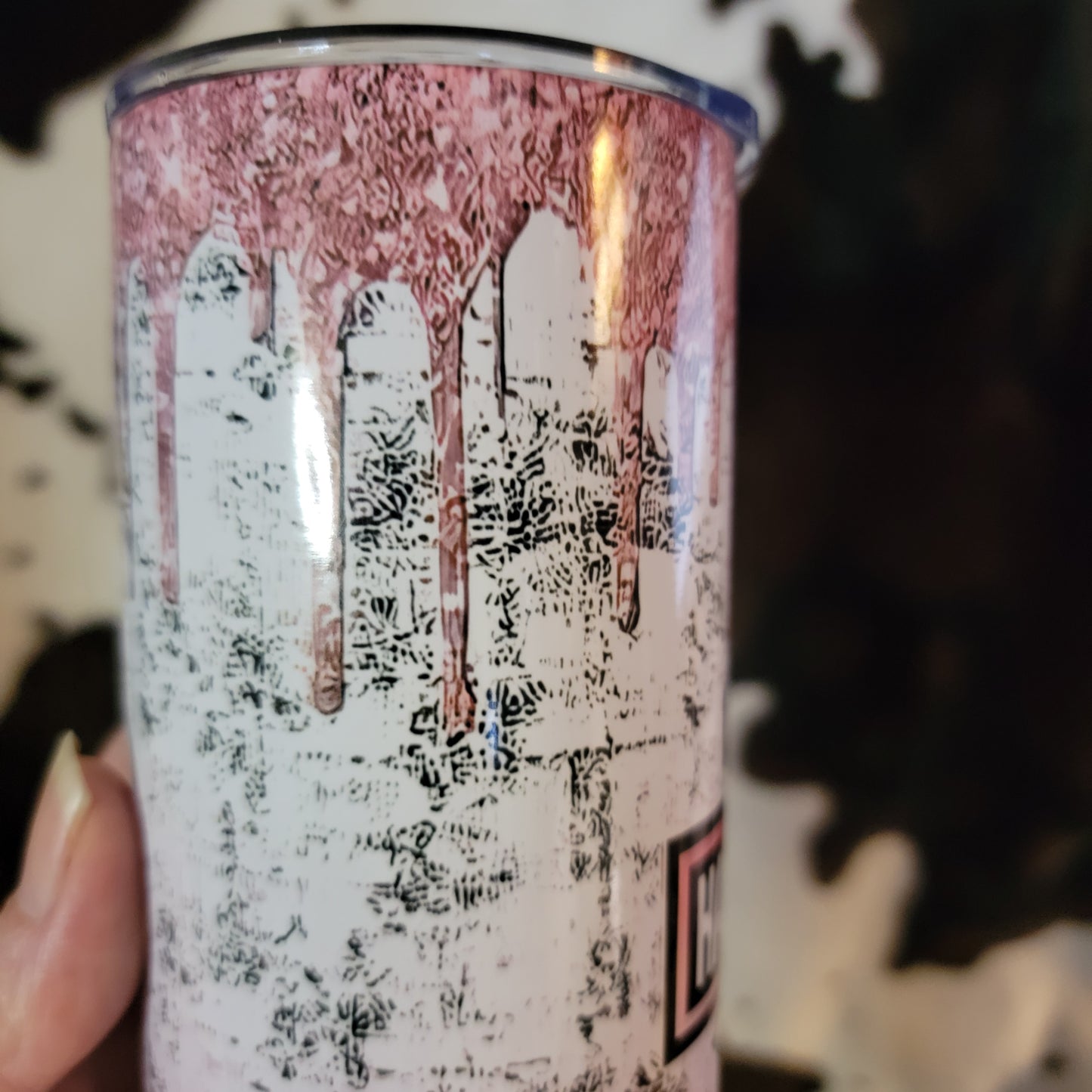 Pink Harley Davidson 20oz Skinny Tumbler