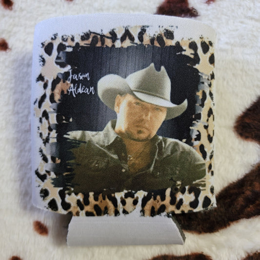 Jason Aldean Can Cooler Drink Holder Koozie