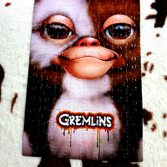 Gremlins Gizmo 120 PC Handmade Jigsaw Puzzle