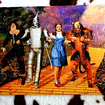Wizard Of Oz Yellow Brick Road 120 PC Handmade Jigsaw Puzzle