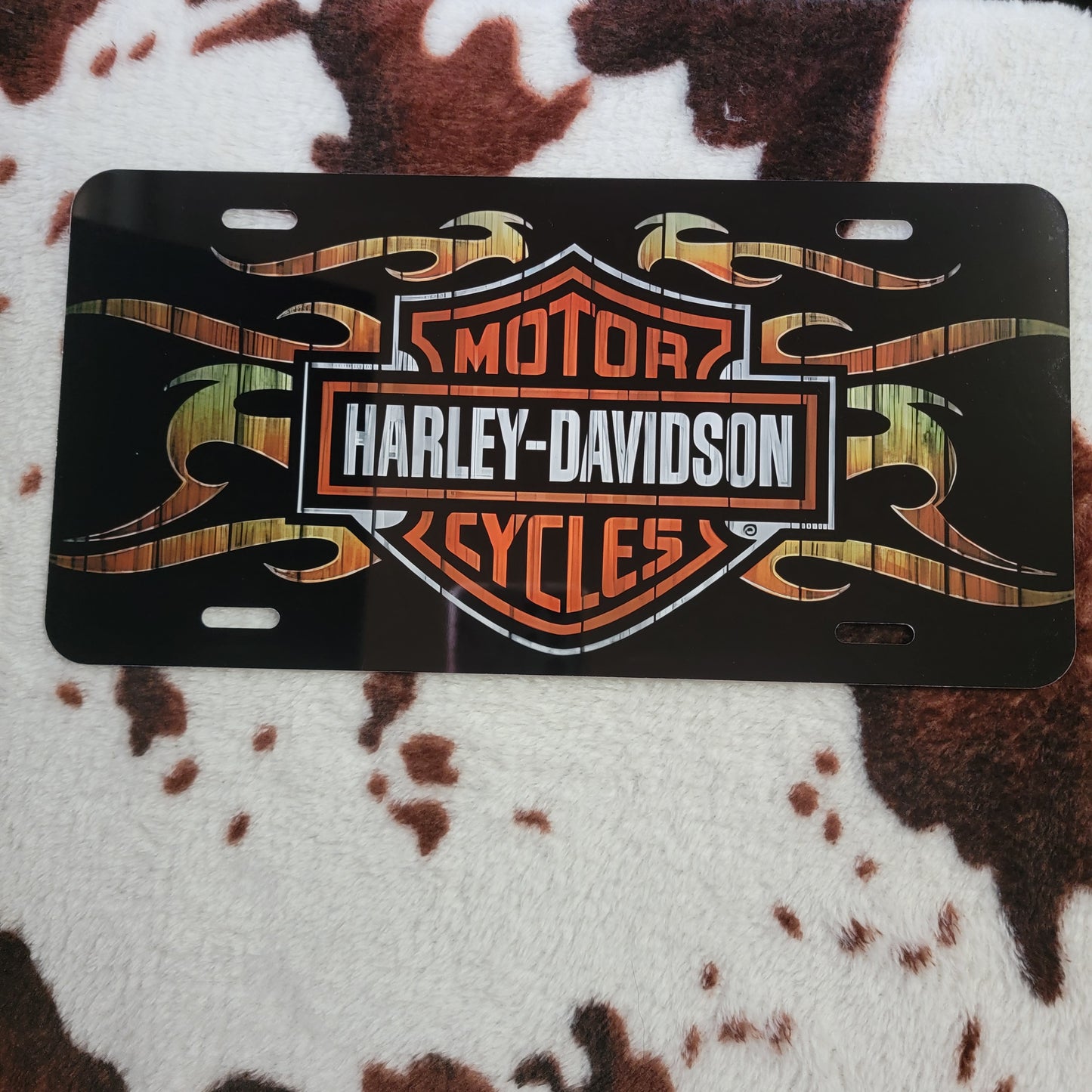 Harley Davidson Custom Car Tag License Plate