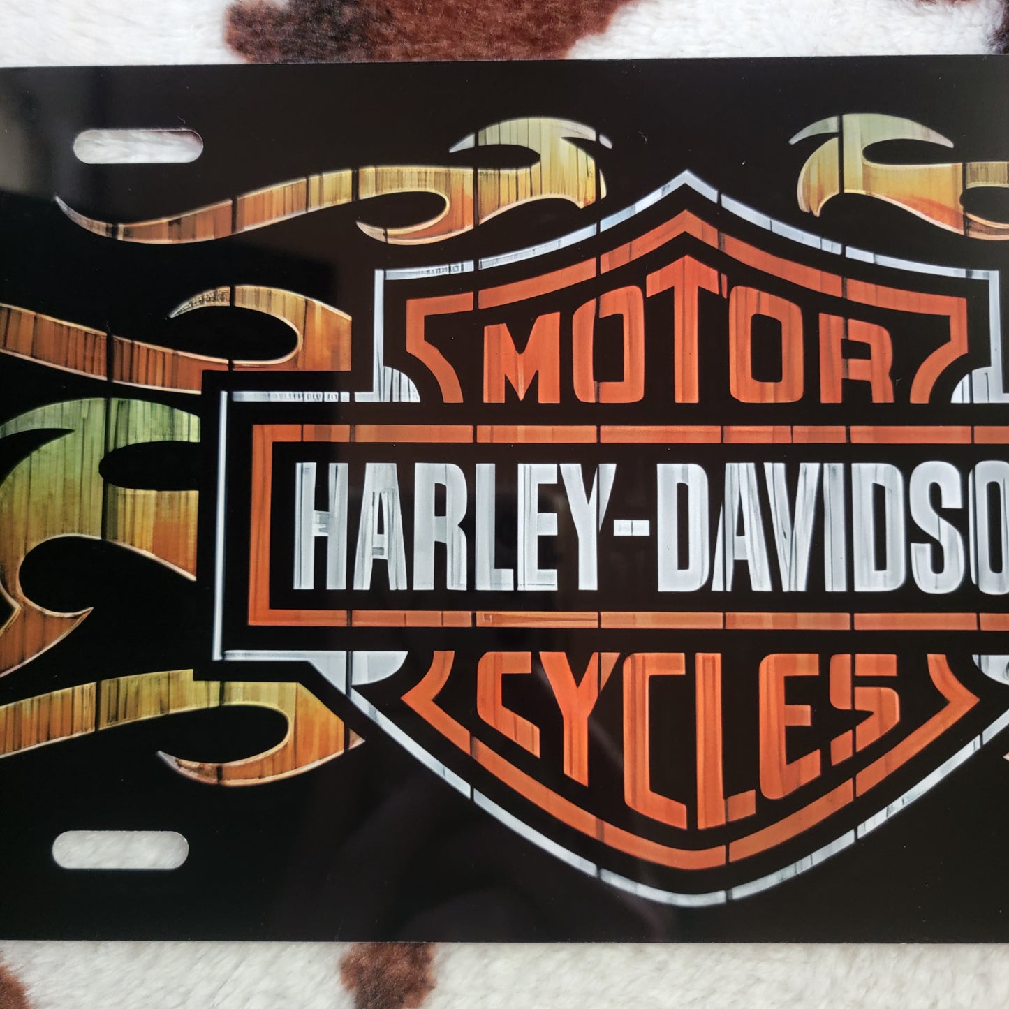 Harley Davidson Custom Car Tag License Plate
