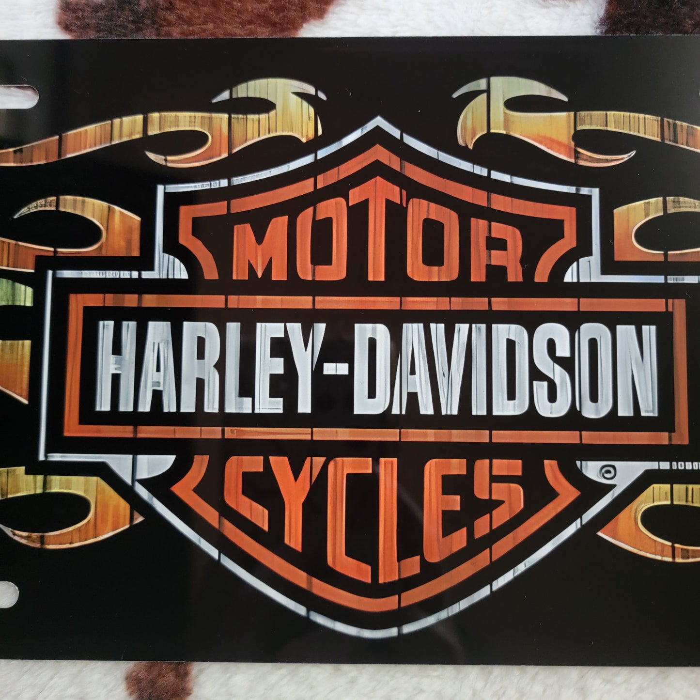 Harley Davidson Custom Car Tag License Plate