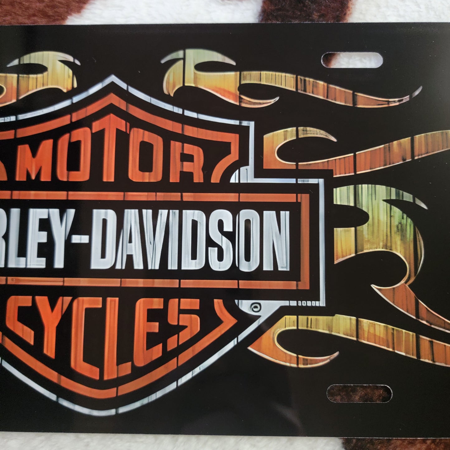 Harley Davidson Custom Car Tag License Plate