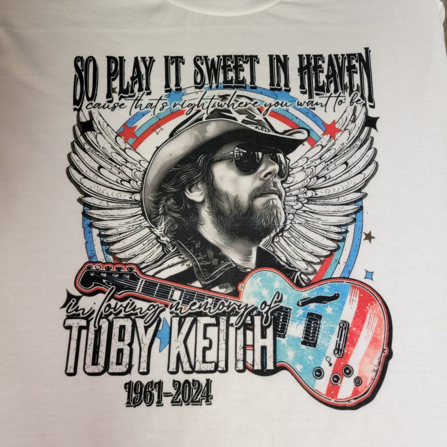 Toby Keith Remembrance Graphic T-Shirt