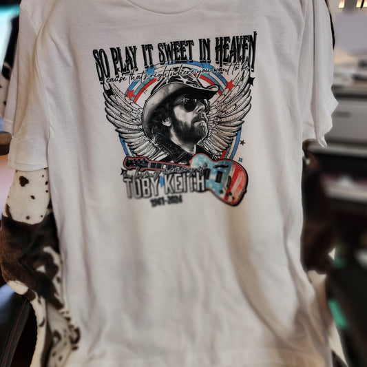 Toby Keith Remembrance Graphic T-Shirt
