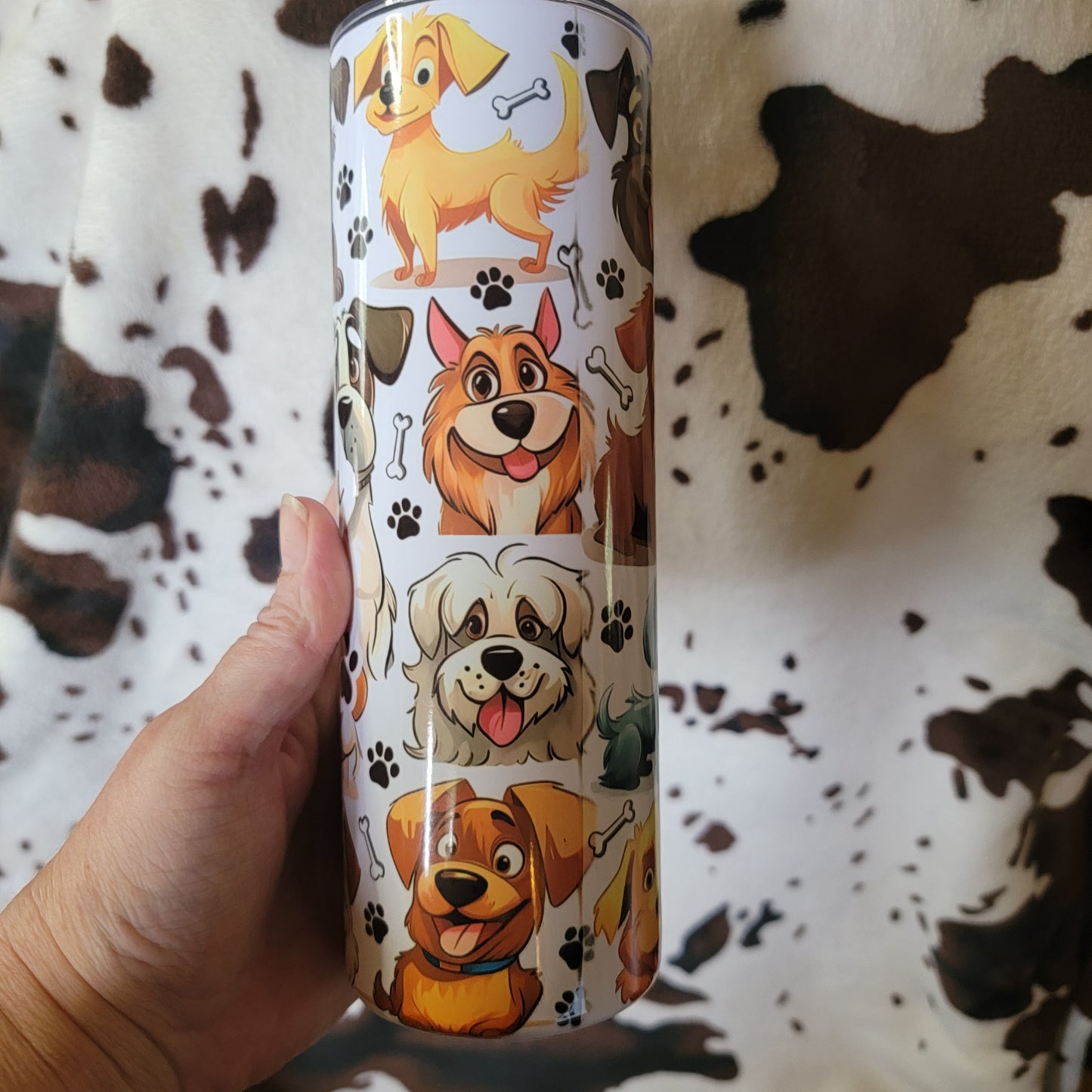 Life Is Better With Dogs 20oz Skinny Tumbler