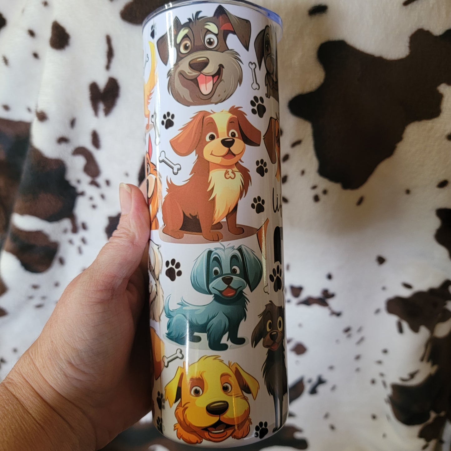 Life Is Better With Dogs 20oz Skinny Tumbler