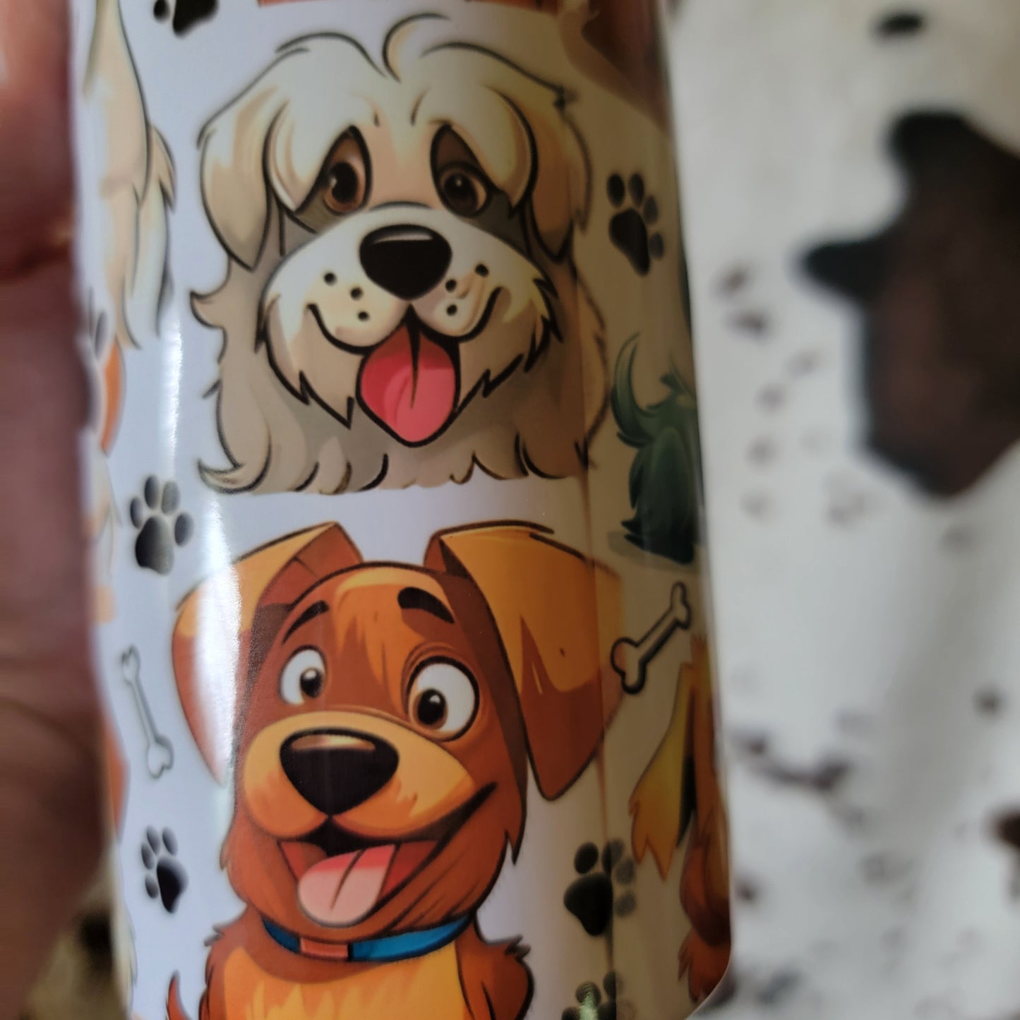 Life Is Better With Dogs 20oz Skinny Tumbler