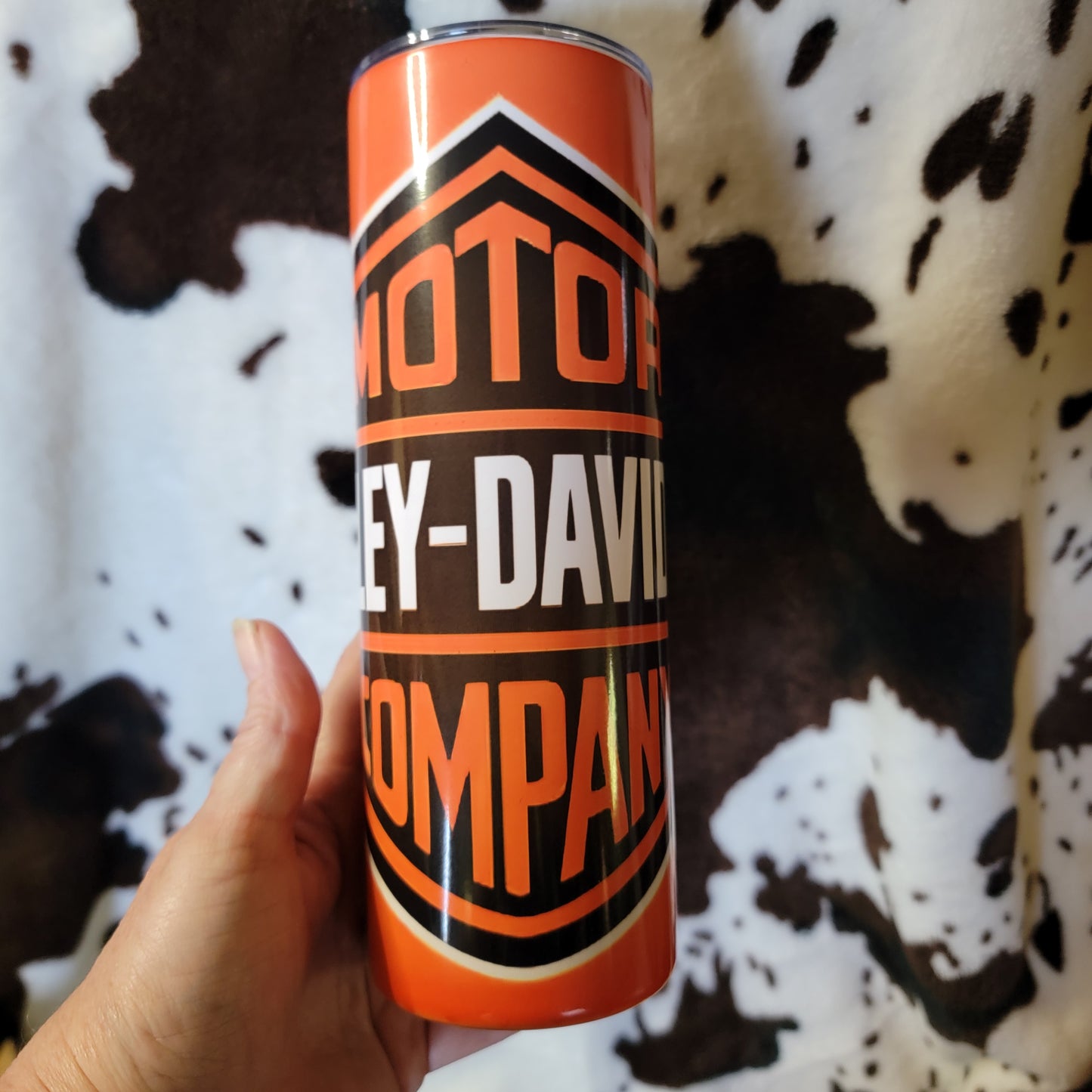 Harley Orange 20oz Skinny Tumbler