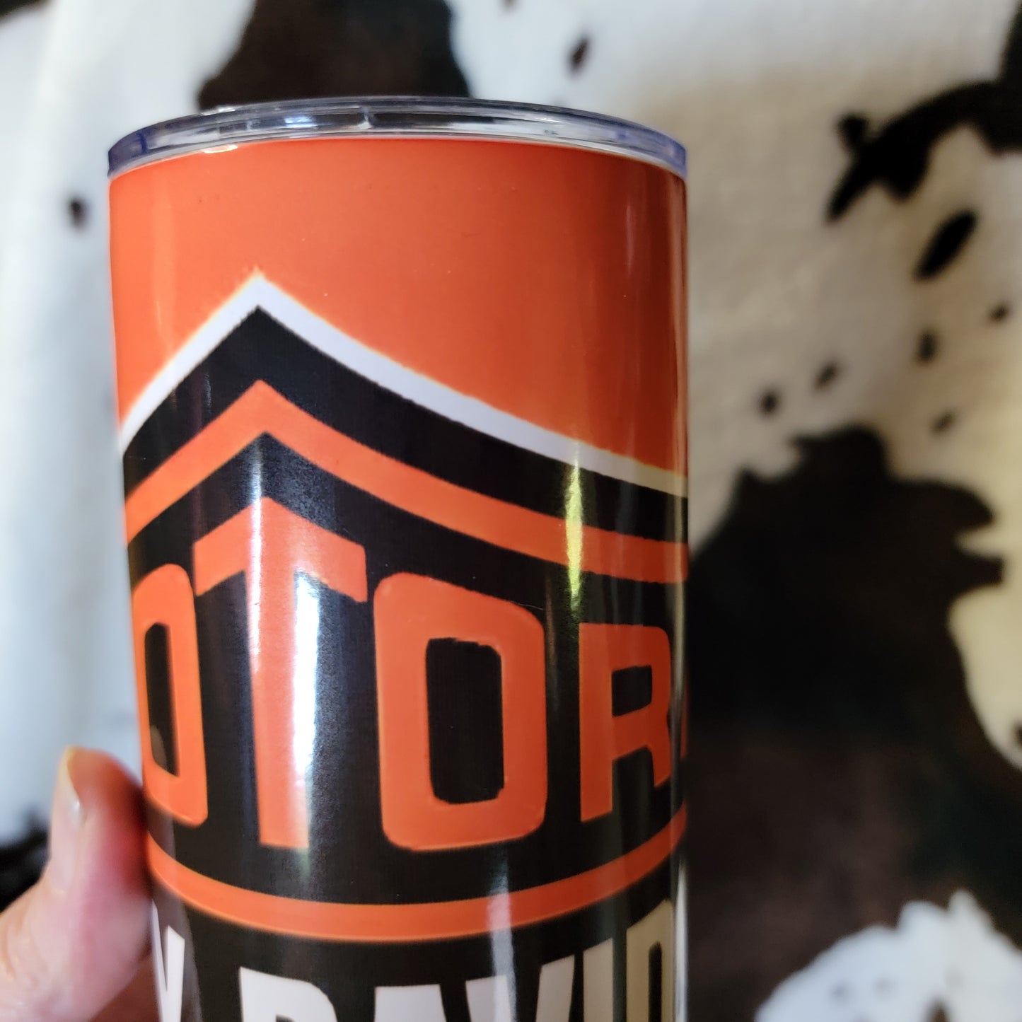 Harley Orange 20oz Skinny Tumbler