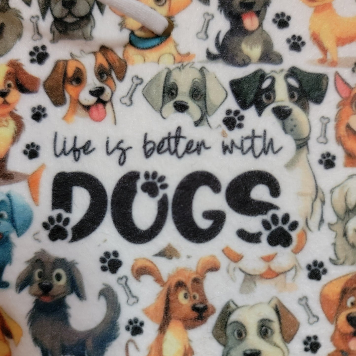 Life Is Better With Dogs Unscented Car Air Freshener