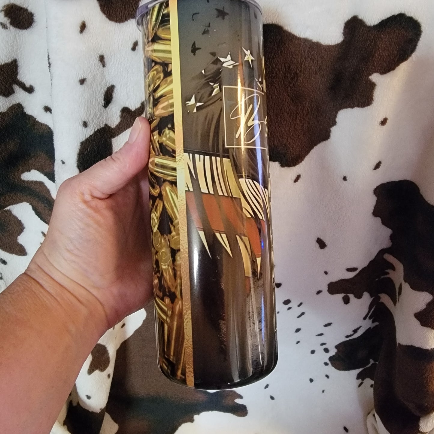 God Didn't Bring Me This Far Custom 20oz Skinny Tumbler