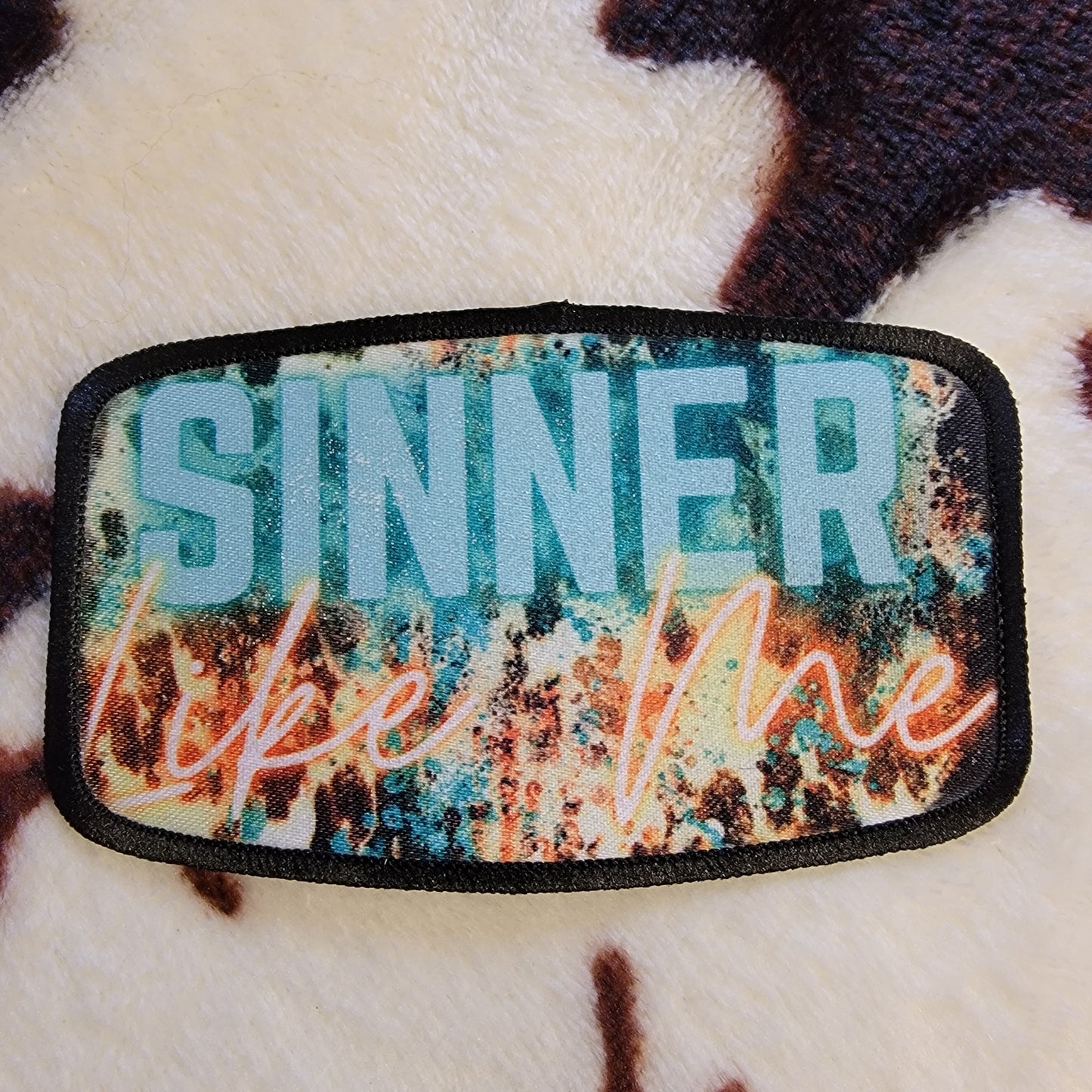 Sinner Like Me Hat Patch