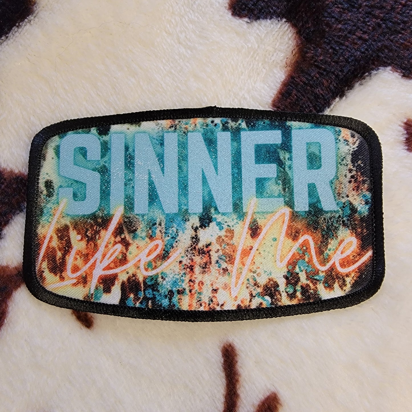 Sinner Like Me Hat Patch