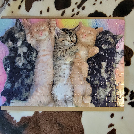 Sleeping Kittens 120 Piece Jigsaw Puzzle