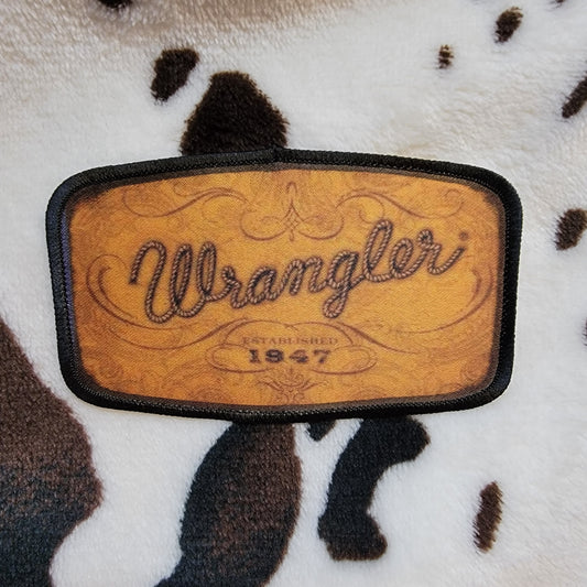 Wrangler Hat Patch
