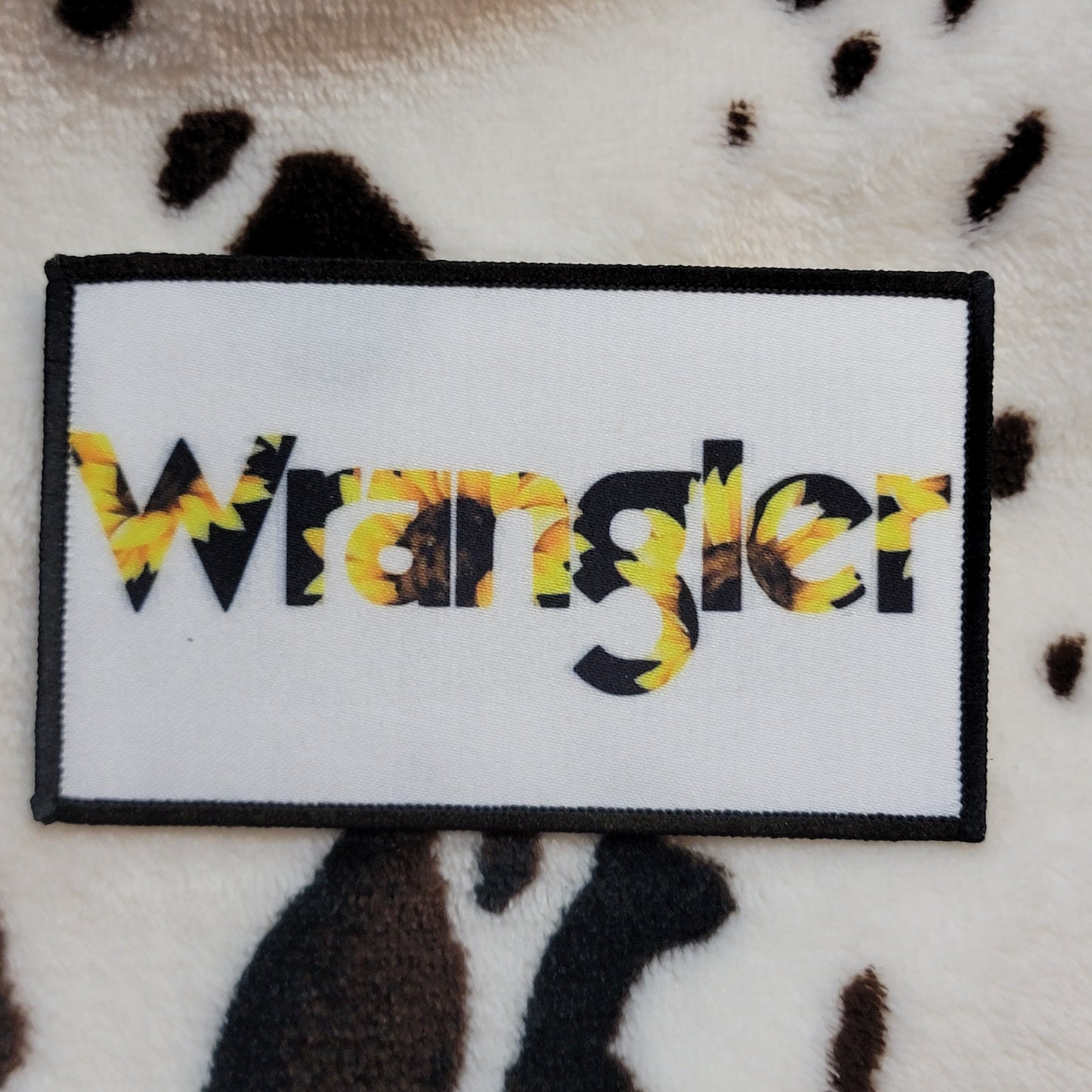 Sunflower Wrangler Hat Patch
