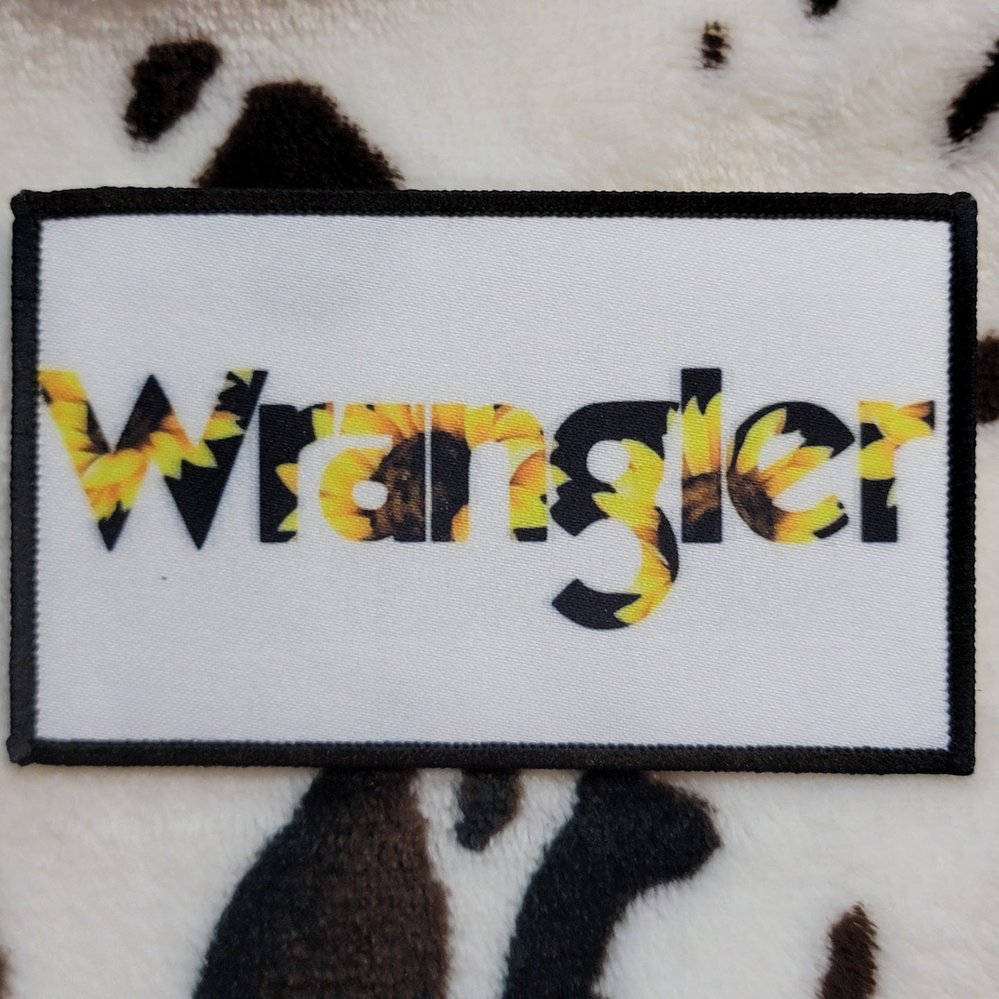 Sunflower Wrangler Hat Patch