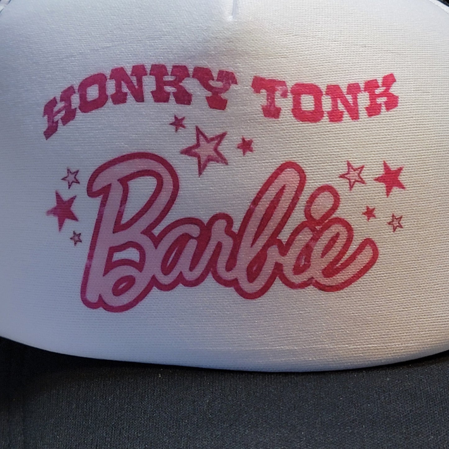 Honky Tonk Barbie Trucker Hat Snapback Foam Cap