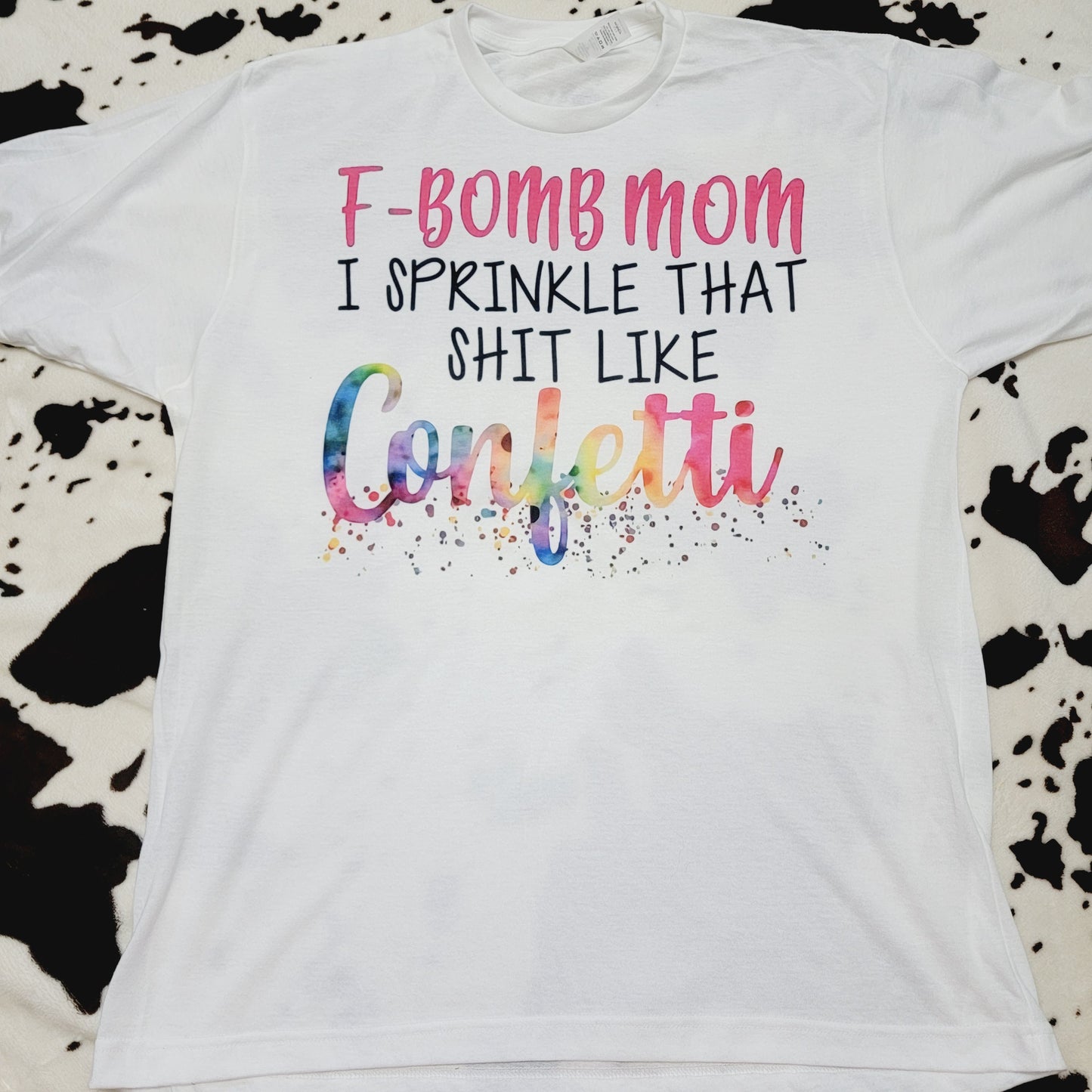 F-Bomb Mom Graphic T-Shirt